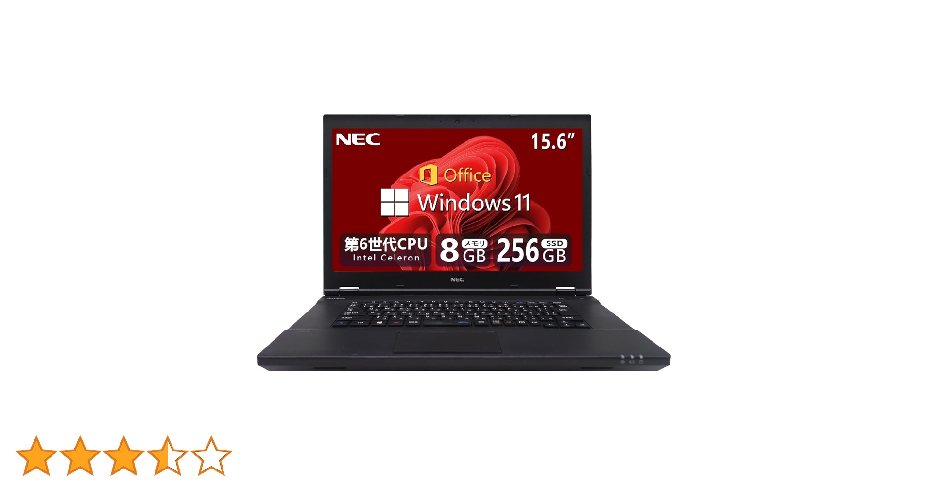 NEC VK24MB-T 第6世代 Windows11 ノートパソコン VersaPro NEC VersaPro VK24MB-T ノートパソコン 第6世代Core-i5